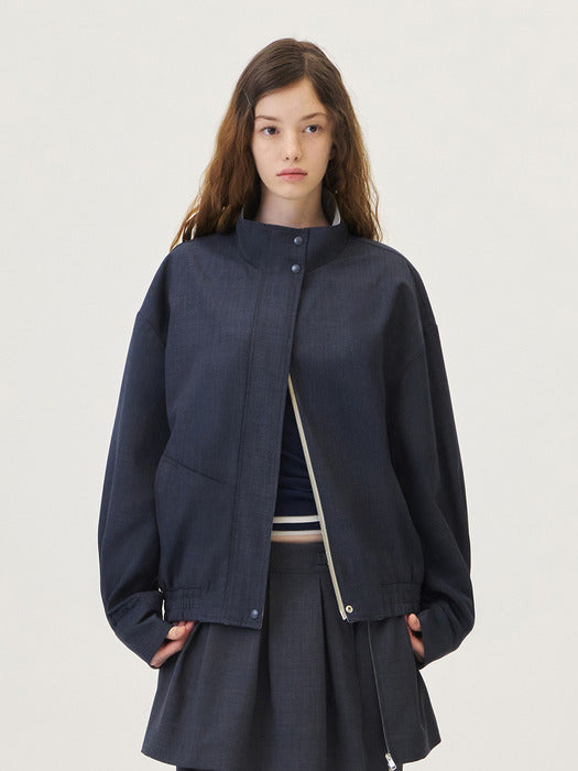 [grove] 26PS STINA REVERSIBLE JACKET (GRAY)