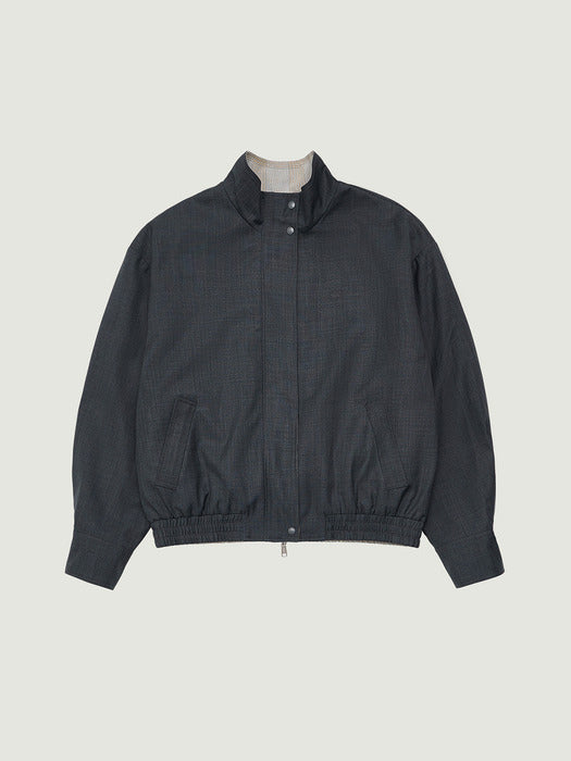 [grove] 26PS STINA REVERSIBLE JACKET (GRAY)