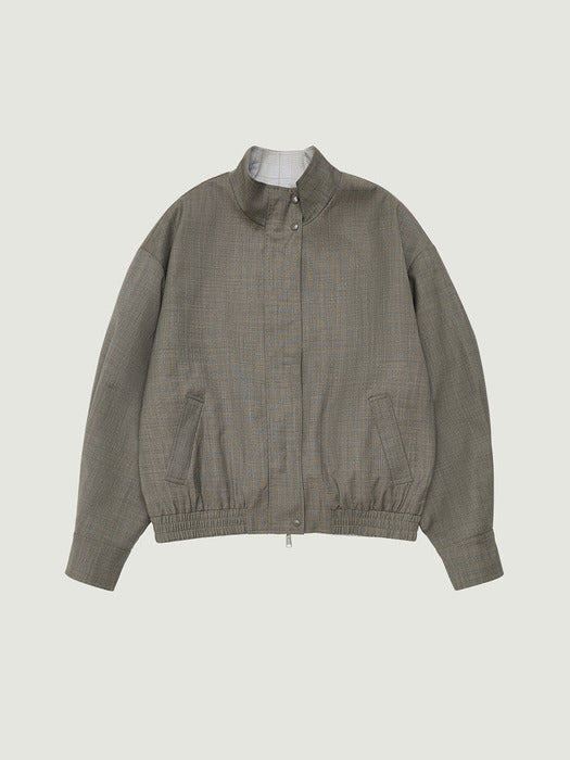 [grove] 26PS STINA REVERSIBLE JACKET (BROWN)