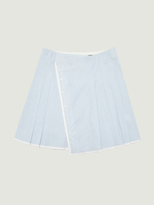 Grove 26Ps Sena Midi Skirt (Light Blue)