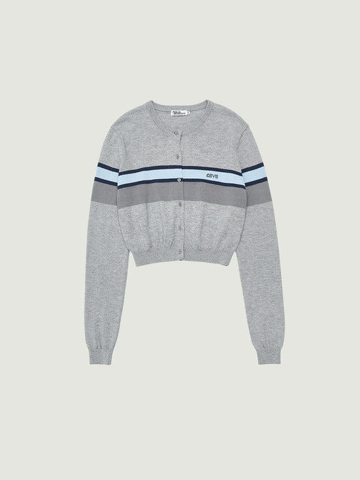 [grove] 26PS RUE CARDIGAN (GRAY)