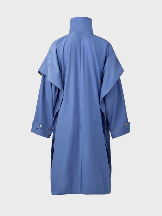Eenk Convertible Pocket Long Jumper - Sky Blue
