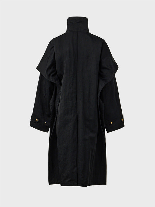 Eenk Convertible Pocket Long Jumper - Black