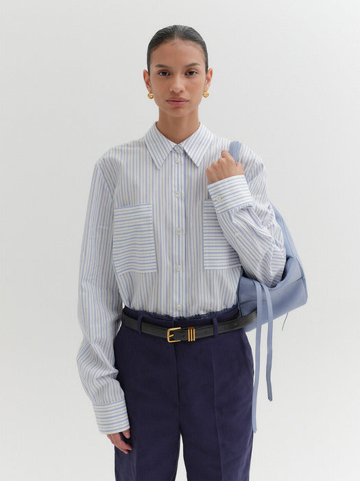 Eenk Transformable Shirt - Sky Blue