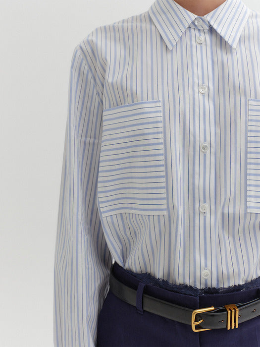 Eenk Transformable Shirt - Sky Blue