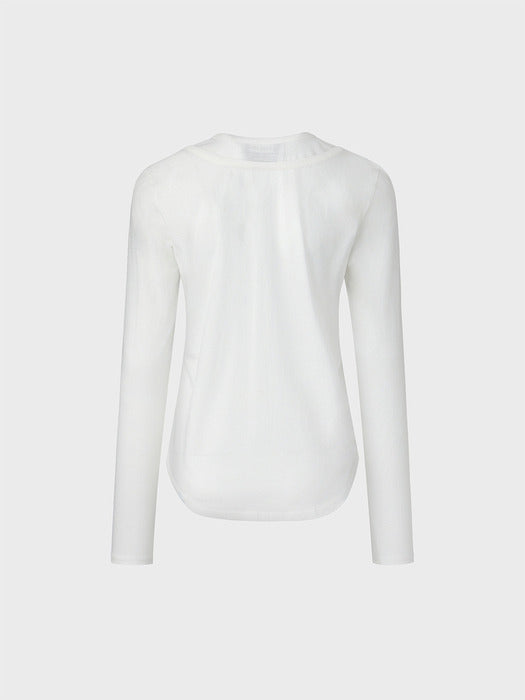 Eenk Layered Jersey T-shirt - White