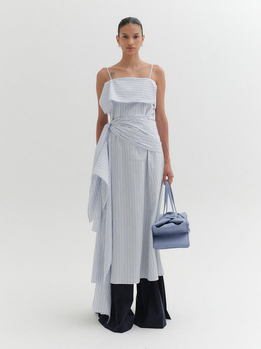 Eenk Layered Maxi Dress - Sky Blue
