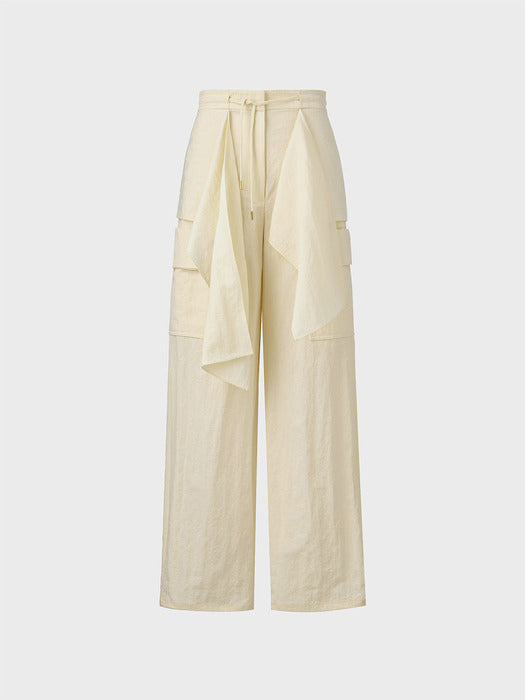 Eenk Layered Pants - Ivory