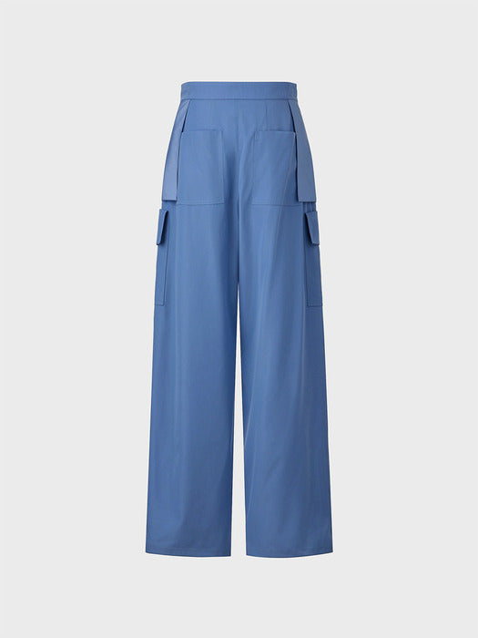 Eenk Layered Pants - Sky Blue