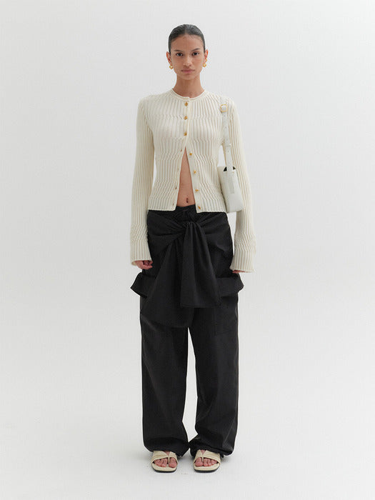 Eenk Layered Pants - Black