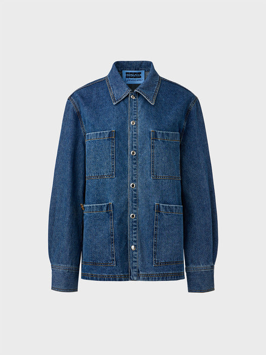 Eenk Classic Denim Jacket - Denim Blue