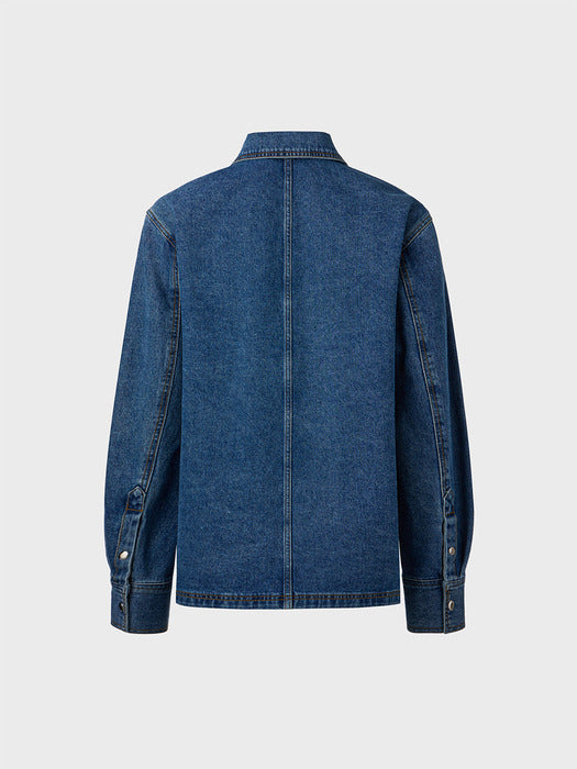 Eenk Classic Denim Jacket - Denim Blue