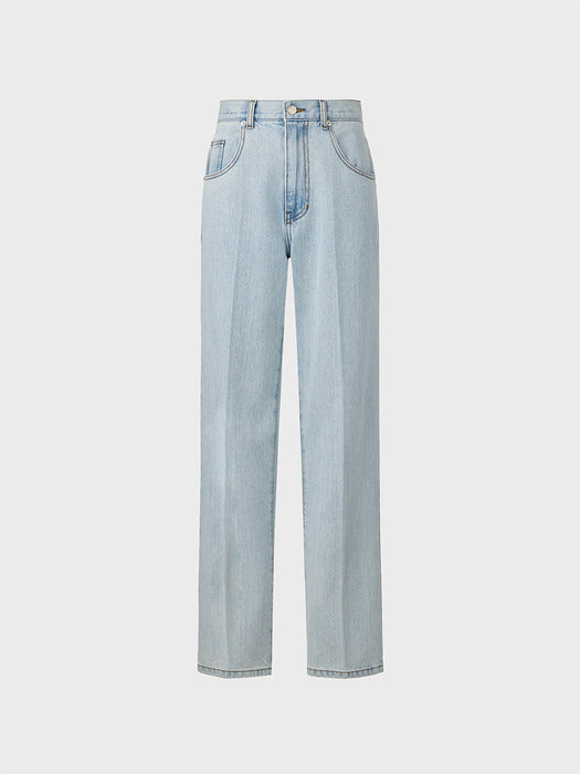 Eenk High Tapered Denim - Light Blue