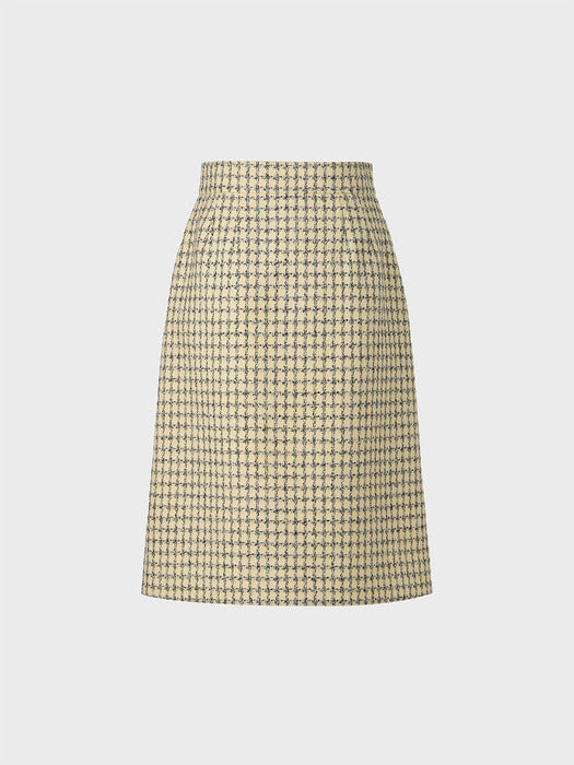 Eenk Trim Panel Skirt - Beige