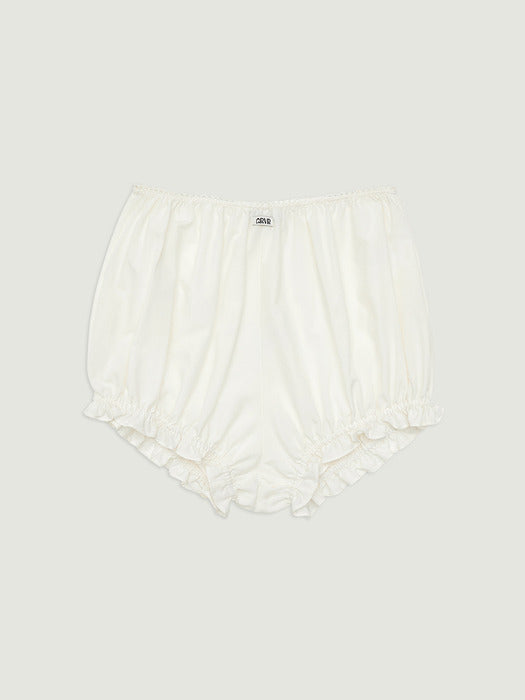 Grove 26Ps Bloomer Shorts (Ivory)