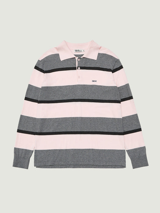 Grove 26Ps Gwen Collar Knit (Pink)
