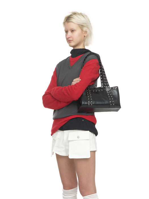 Osoi Shell Duffel Mini [BLACK EYELETS]