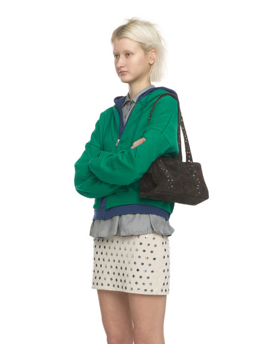 [osoi] Shell Duffel Mini [SUEDE MOCHA EYELETS]