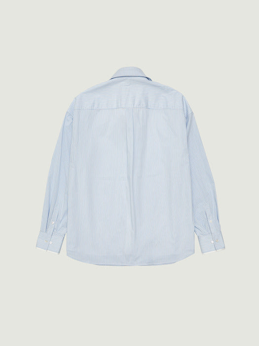 Grove 26Ps Sena Layered Shirt (Light Blue)