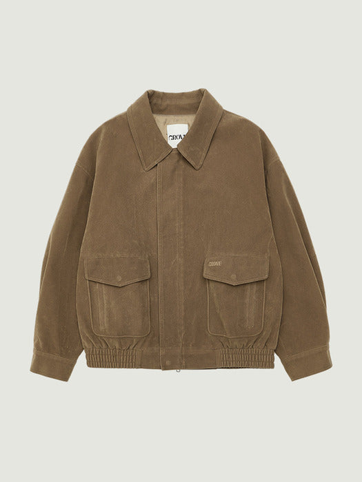 Grove 26Ps Lusson Suade Jumper (Brown)