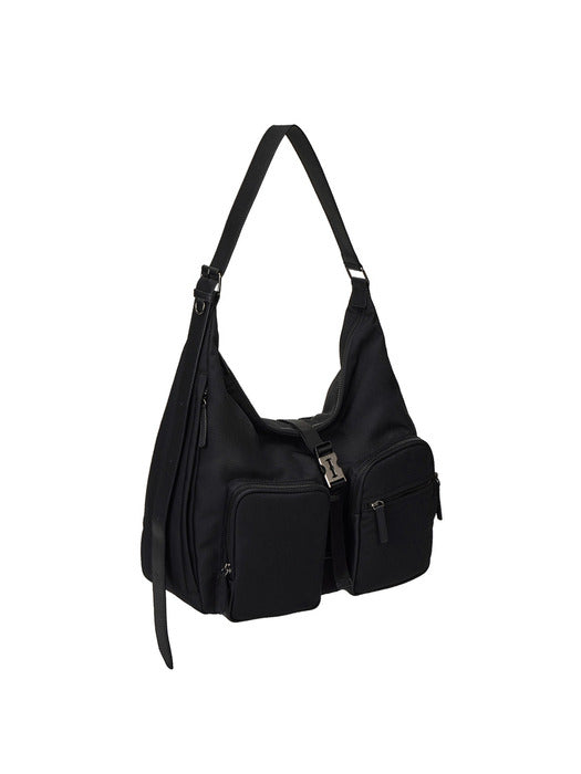 Vunque Hey Double Pocket Cordura Hobo M Black