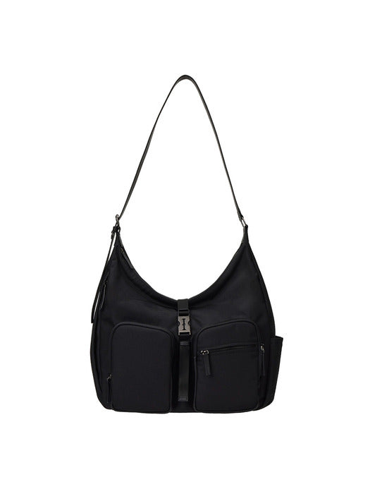 Vunque Hey Double Pocket Cordura Hobo M Black