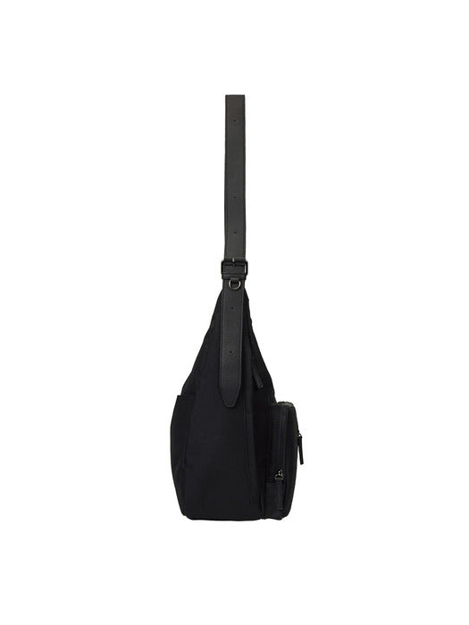 Vunque Hey Double Pocket Cordura Hobo M Black