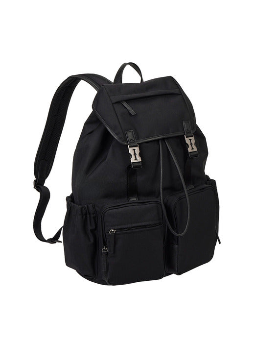 Vunque Hey Double Pocket Cordura Backpack XL (Hey Double Pocket Cordura Backpack XL) Black