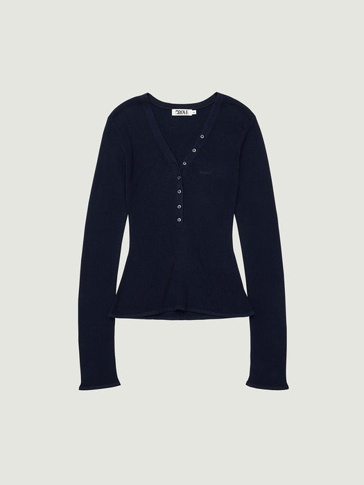 [grove] 26PS DAZE KNIT (NAVY)