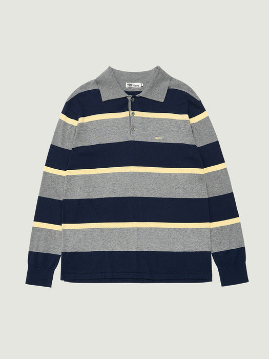 Grove 26Ps Gwen Collar Knit (Gray)