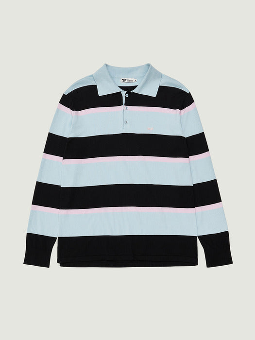 Grove 26Ps Gwen Collar Knit (Light Blue)