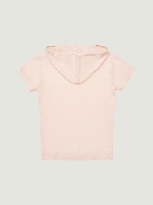 Grove 26Ps Macy Half Hoodie (Pink)