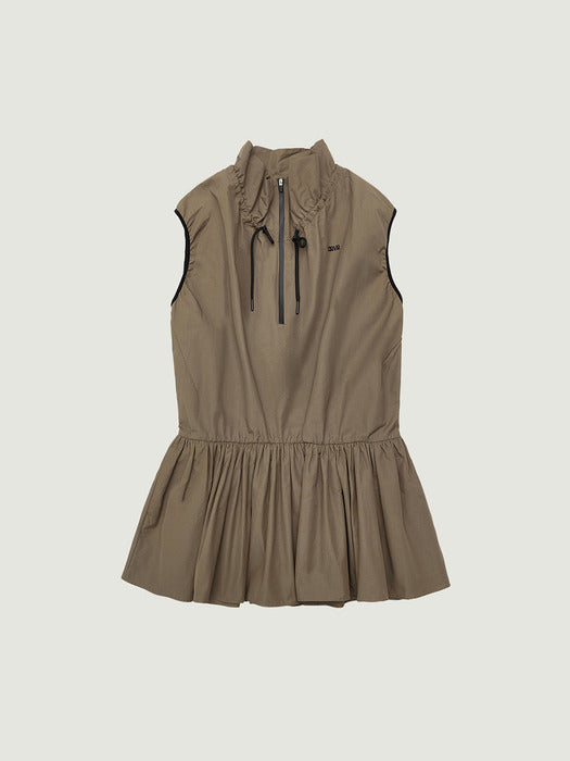 Grove 26Ps Elo Anorak One-Piece (Brown)