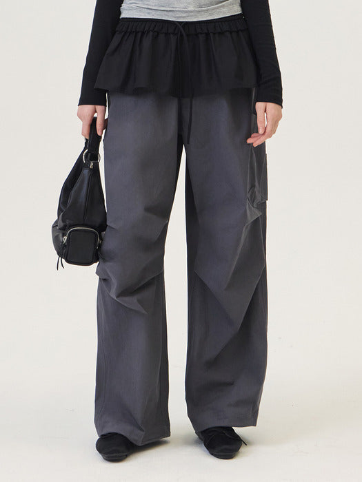 Grove 26Ps Gale Cargo Pants (Charcoal)
