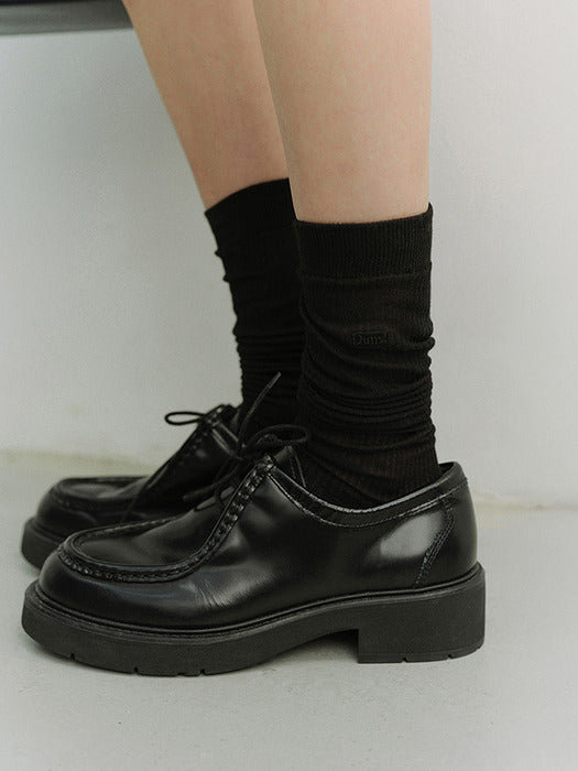 Dunst Sheer Knee Socks Black