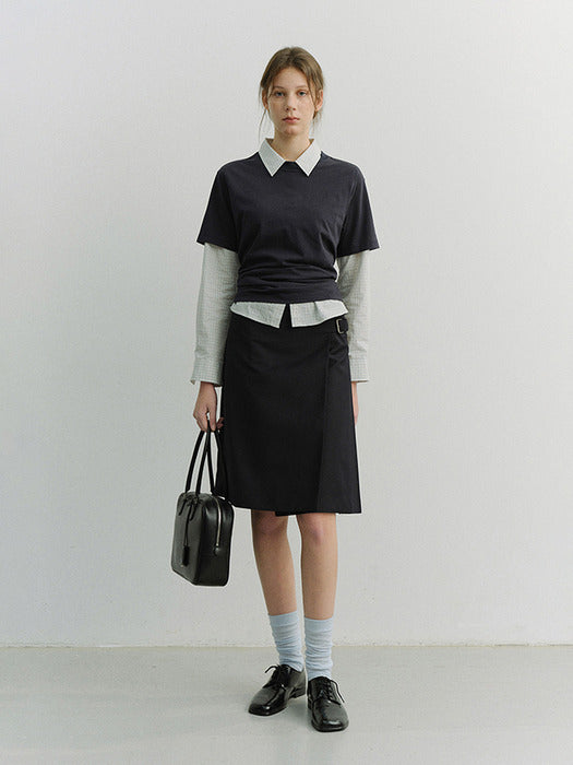 Dunst Sheer Knee Socks Pale Blue