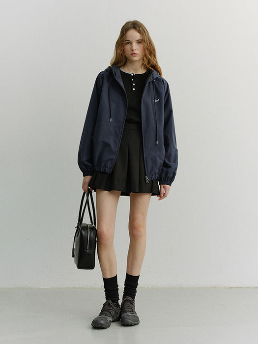 Dunst Pleats Mini Skirt Black