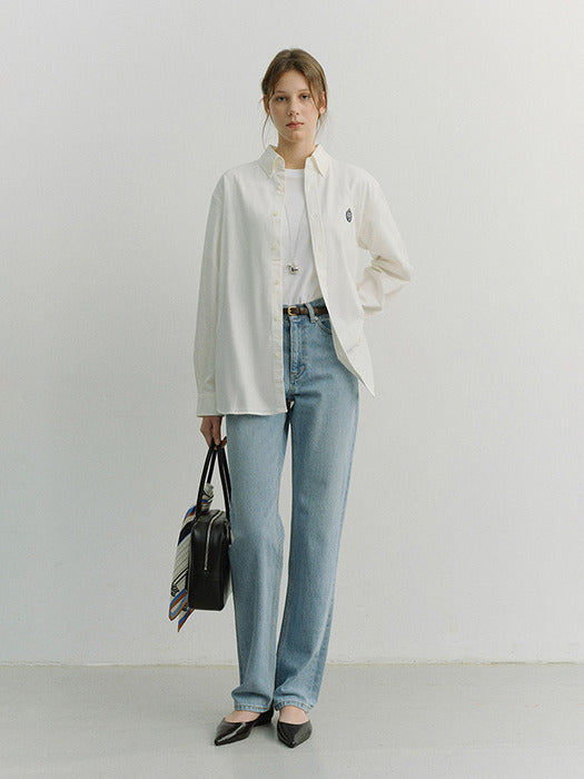 Dunst Full Length Slim Jeans Light Blue