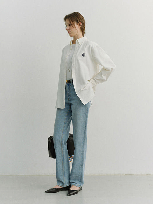 Dunst Full Length Slim Jeans Light Blue