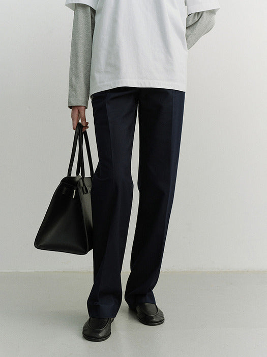 Dunst Straight Slacks Navy