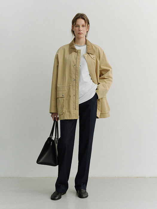 Dunst Straight Slacks Navy