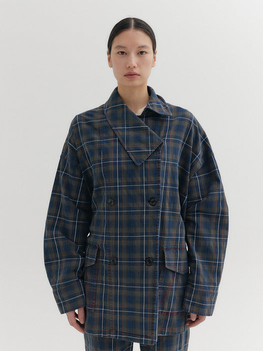 Eenk Unbalanced Collar Jumper - Multi