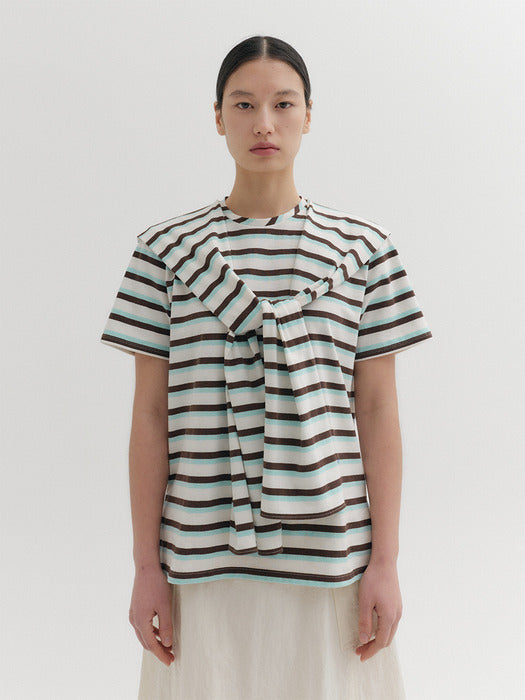 Eenk Hoodie Short Sleeve T-shirt - Multi