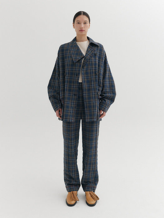 [EENK] Check Pants - Multi