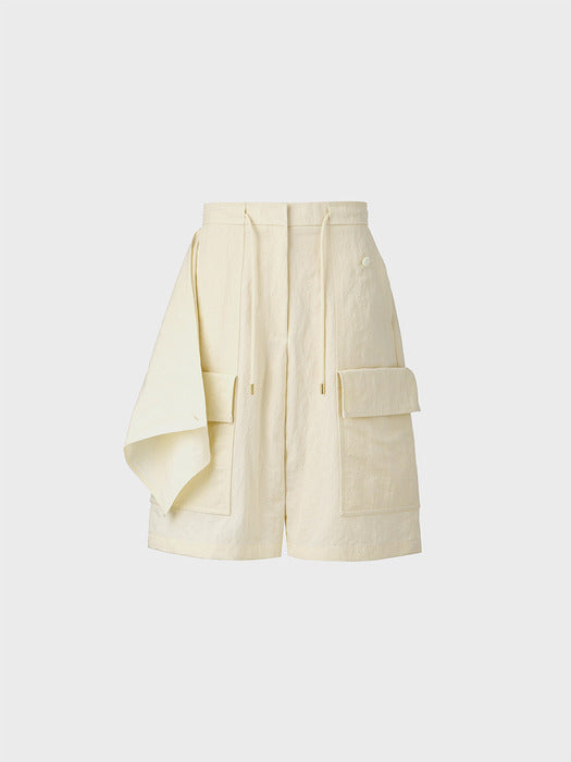 Eenk Layered Shorts - Ivory