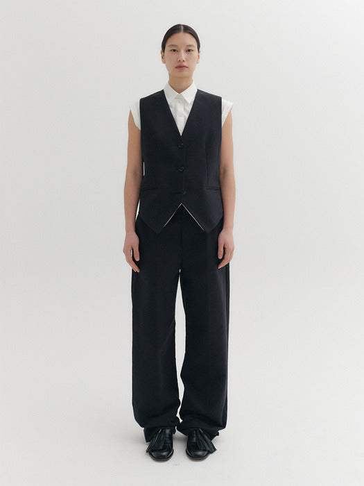 Eenk Straight Pants - Black
