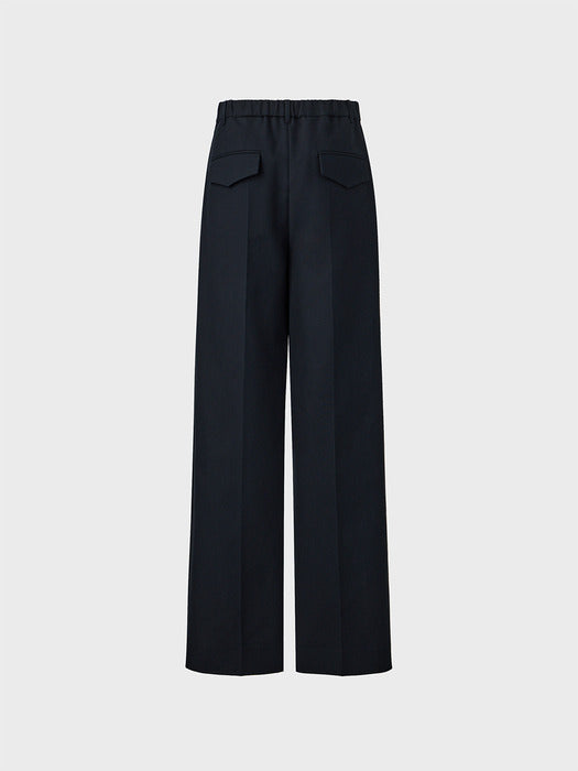 Eenk Straight Pants - Black