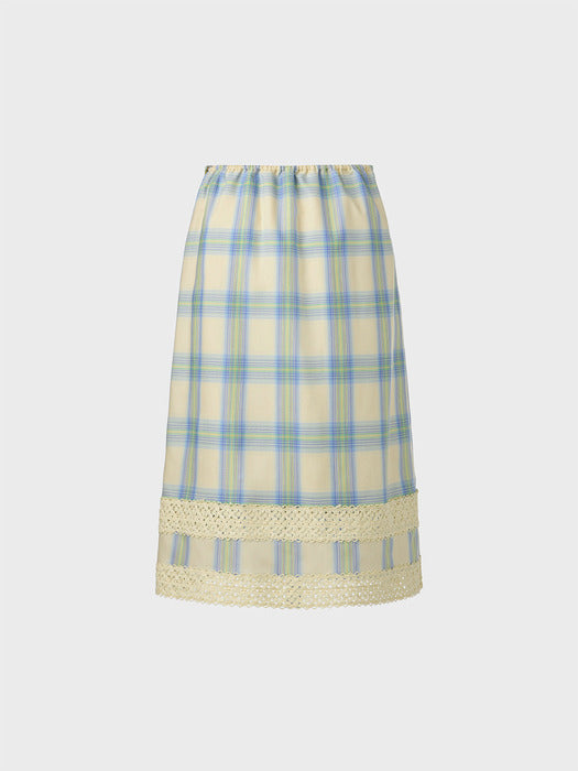 Eenk Lace Trim Skirt - Multi