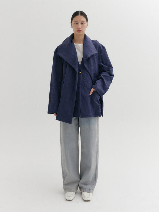 Eenk Loose Fit Denim Pants - Pink Washed