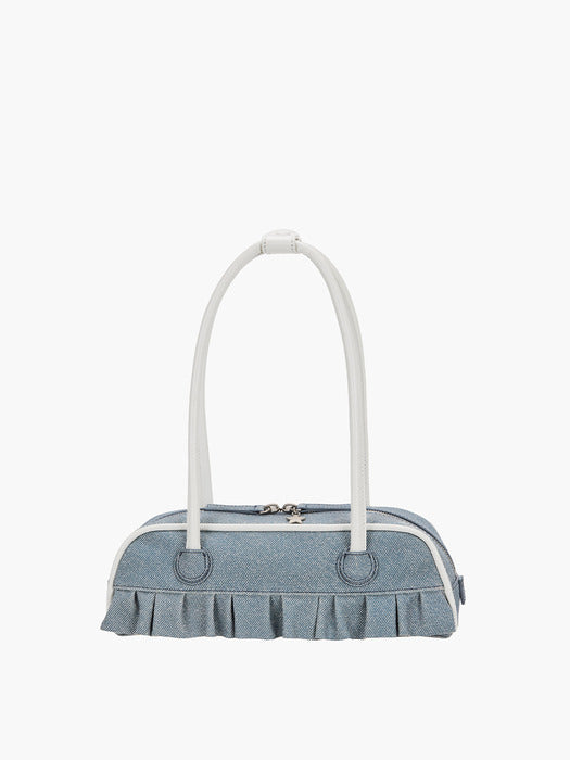Margesherwood Soft Boston EW Mini Piping denim-effect
